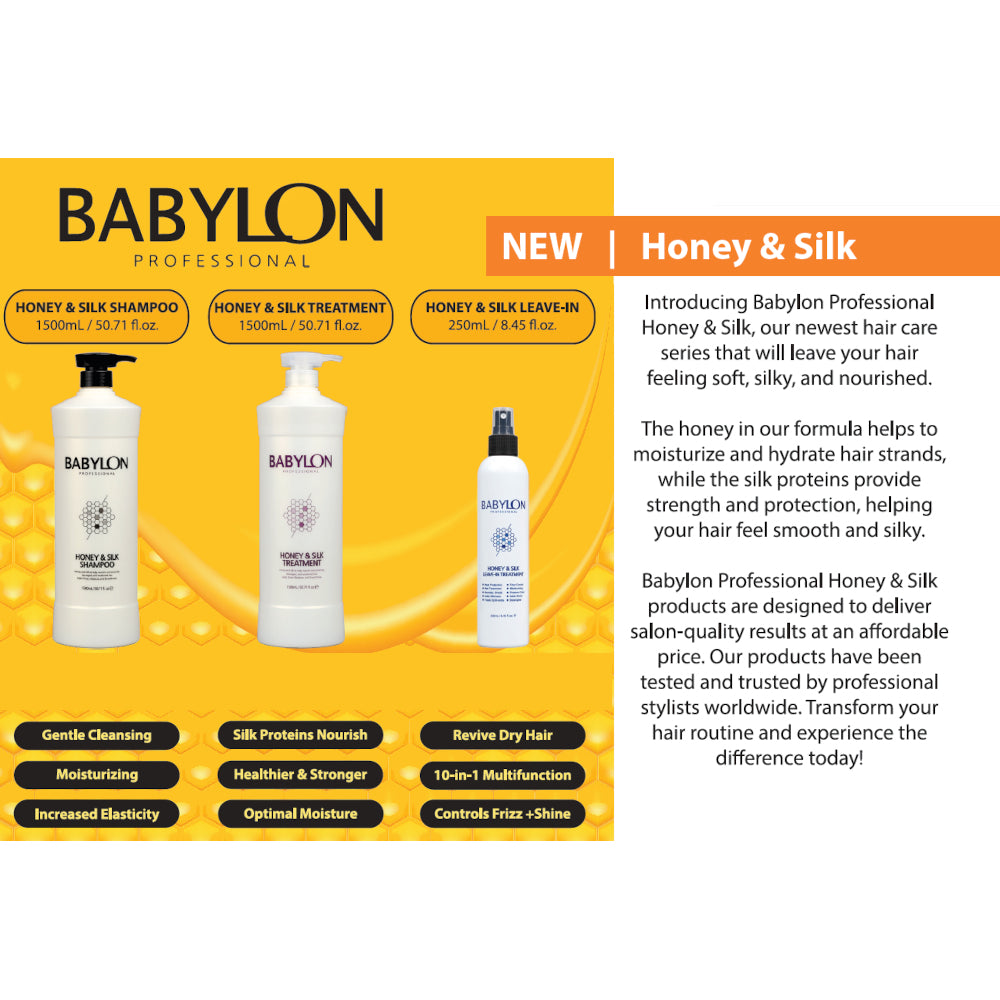 Babylon Professional Honey & Silk Treatment 1500 mL - 50.71 fl. oz.