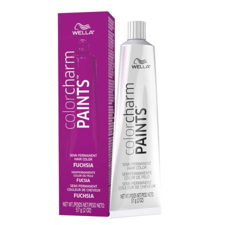 Wella Color Charm Paints - Fuchsia - Semi Permanent Hair Color 2 oz. 57 g