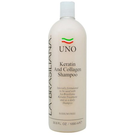 La-Brasiliana Uno Keratin and Collagen Shampoo - 1000 mL