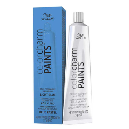 Wella Color Charm Paints - Light Blue - Semi Permanent Hair Color 2 oz. 57 g
