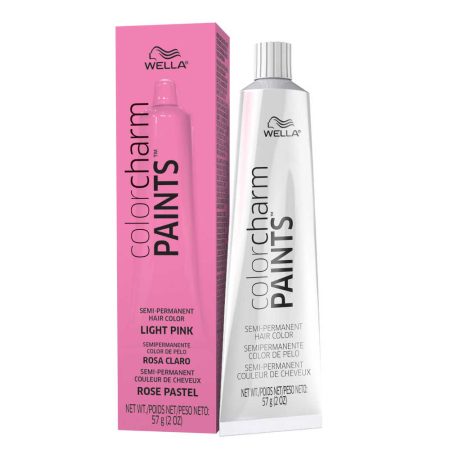 Wella Color Charm Paints - Light Pink - Semi Permanent Hair Color 2 oz. 57 g