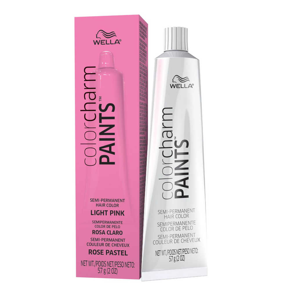 Wella Color Charm Paints - Light Pink - Semi Permanent Hair Color 2 oz. 57 g