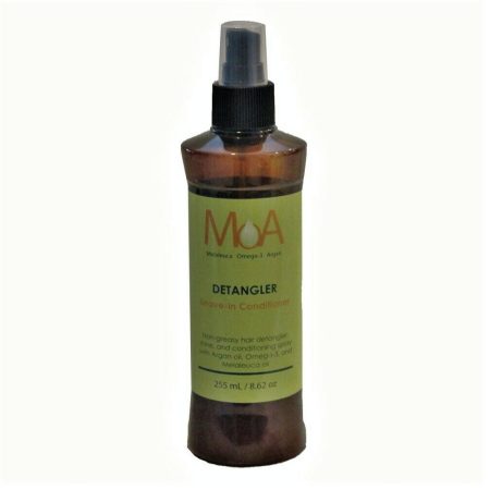 MOA Detangler Leave-in Conditioner Omega-3 Melaleuca Argan Oil 255 mL