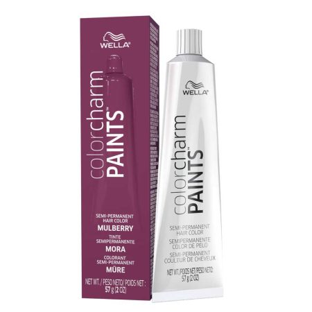 Wella Color Charm Paints - Mulberry - Semi Permanent Hair Color 2 oz. 57 g