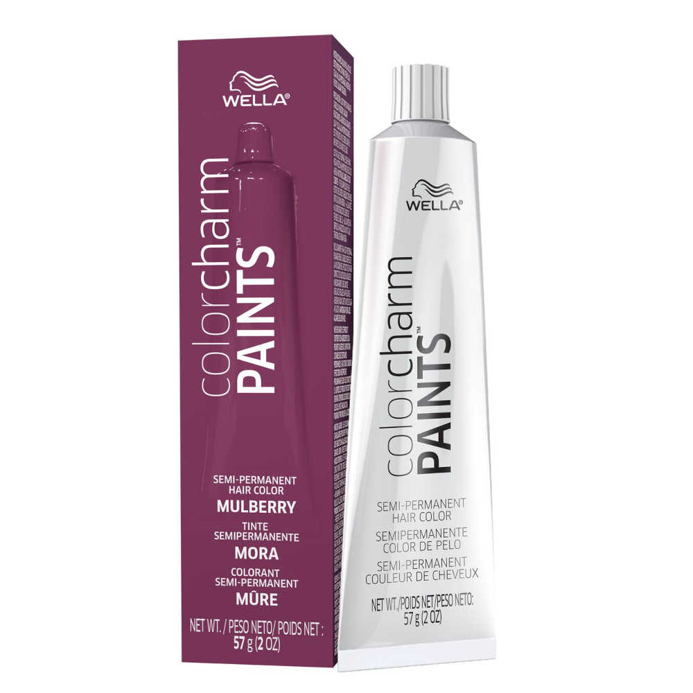 Wella Color Charm Paints - Mulberry - Semi Permanent Hair Color 2 oz. 57 g