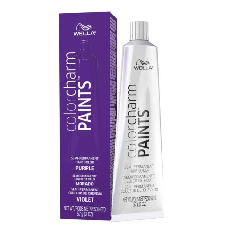 Wella Color Charm Paints - Purple - Semi Permanent Hair Color 2 oz. 57 g