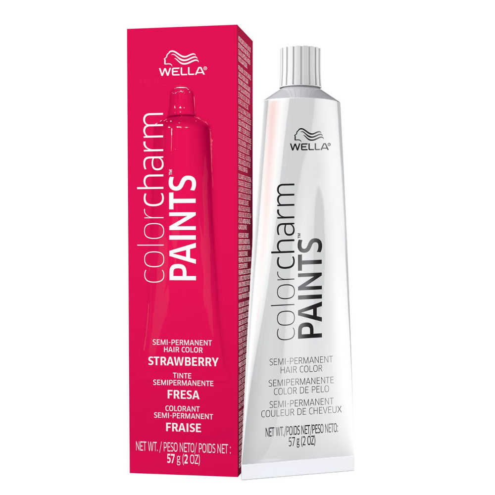 Wella Color Charm Paints - Strawberry - Semi Permanent Hair Color 2 oz. 57 g