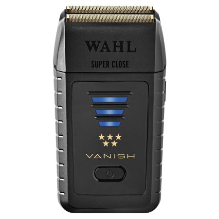 Wahl 5 Star Cord/Cordless Vanish Shaver - #55595 - LED Gauge and Double Foil with Suspension System