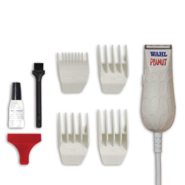 Wahl Professional Peanut Trimmer/Clipper White Miniature Size - #56115