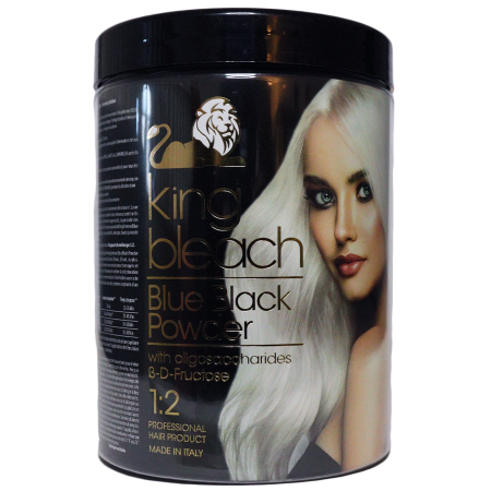 King Bleach Blue Black Powder Lightener 454g