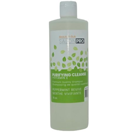 Salon Pro Purifying Cleanse Pepermint Revive Shampoo 500ml