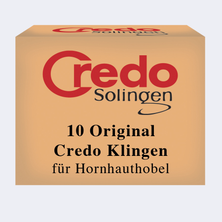 CREDO SOLINGEN BLADES FOR CALLUS REMOVER 10pc