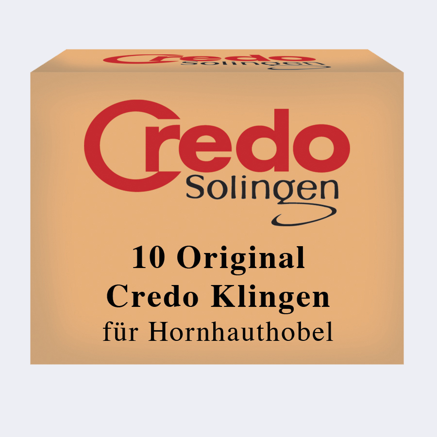 CREDO SOLINGEN BLADES FOR CALLUS REMOVER 10pc
