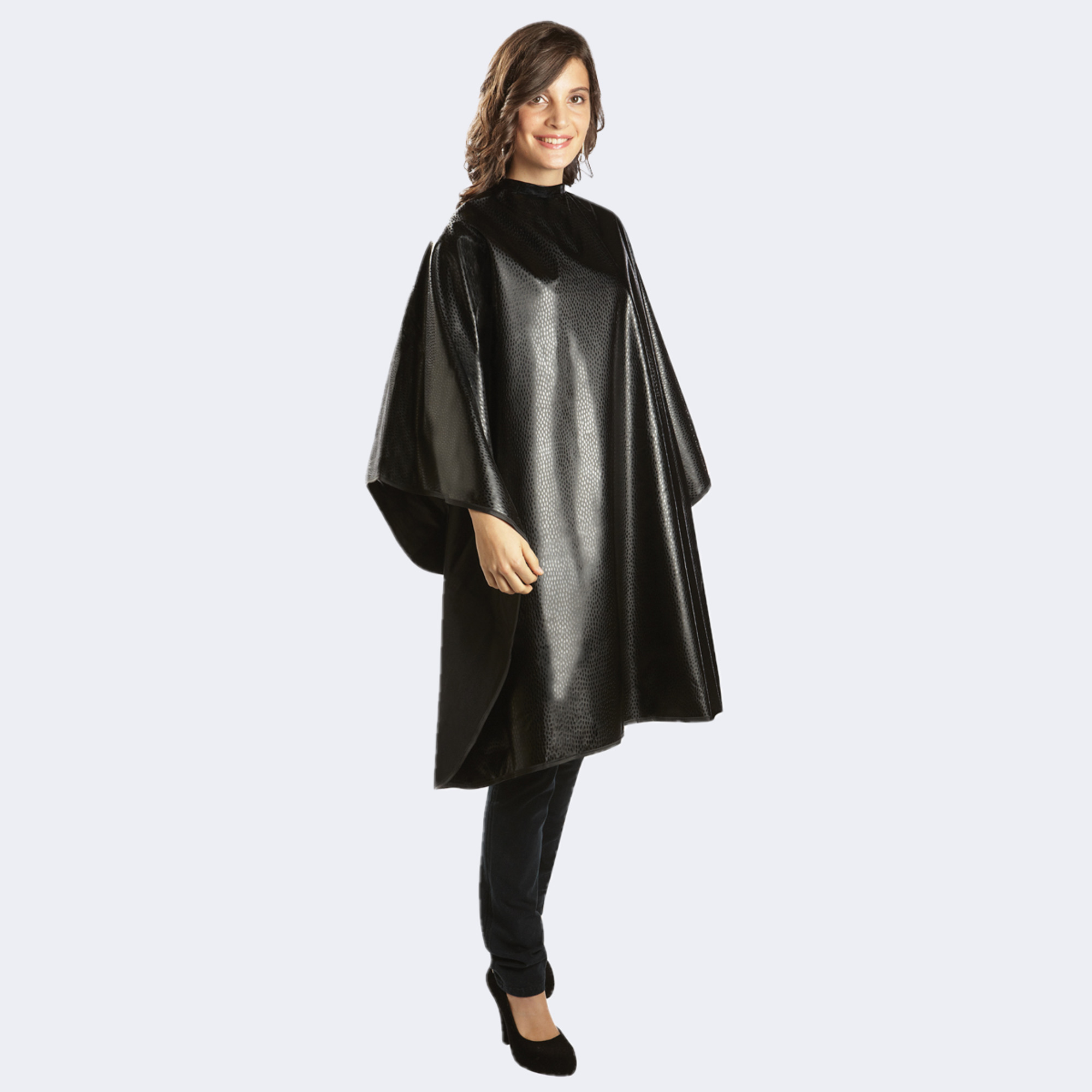 BabylissPro DELUXE EXTRA-LARGE, ALL-PURPOSE POLYURETHANE CAPE - BES358BKUCC