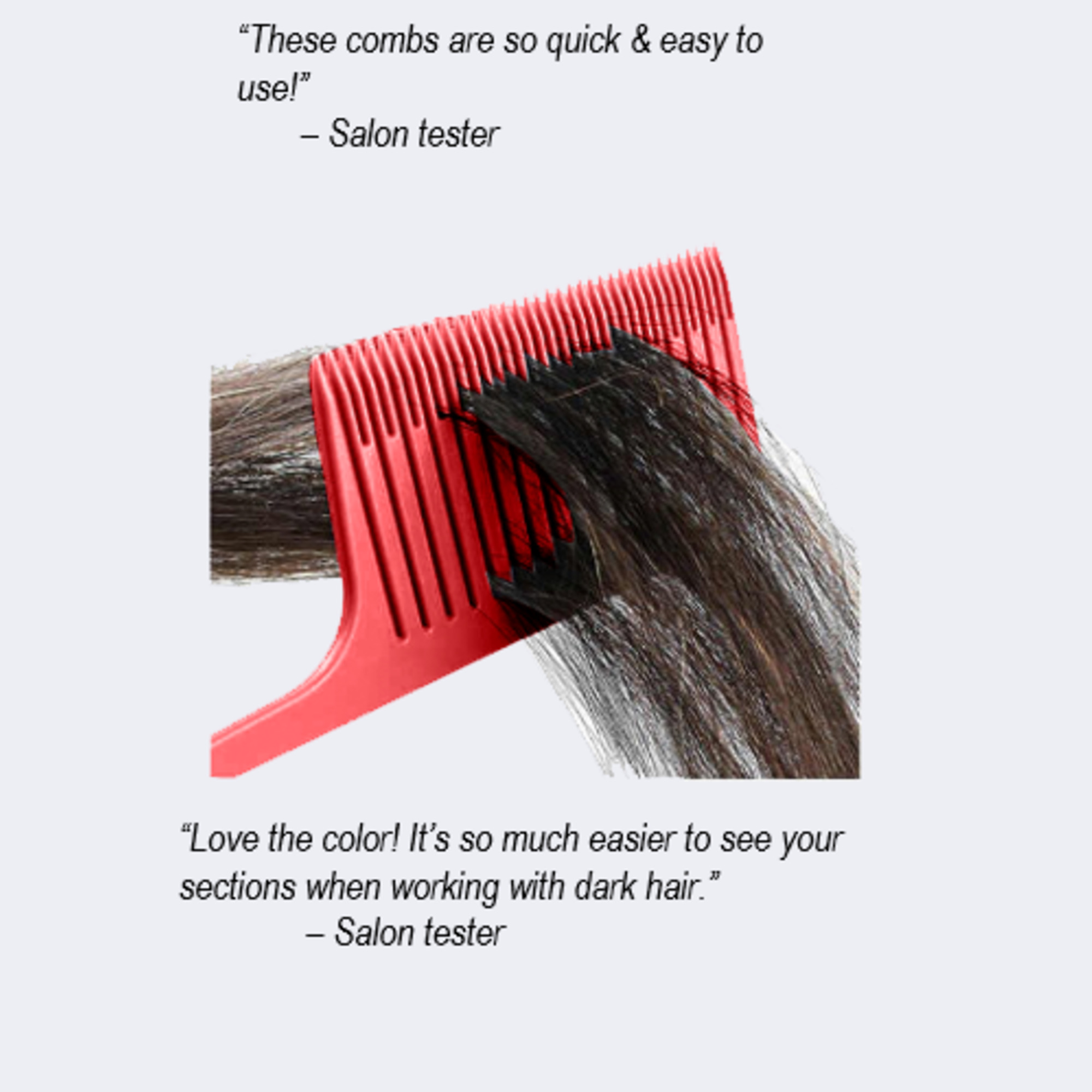 BabylissPro Hair Coloring Comb 8.5 Inch