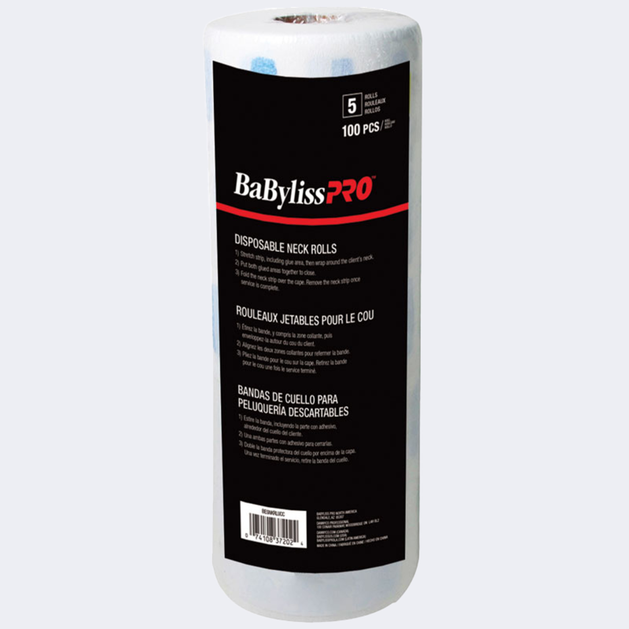 BabylissPro Neck Strips Rolls 5pc