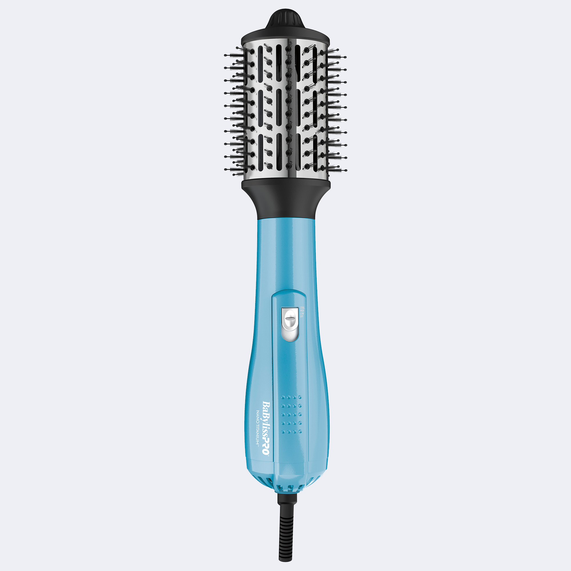 BabylissPro NANO-TITANIUM MEDIUM OVAL IONIC HOT AIR BRUSH - BNTHB250C