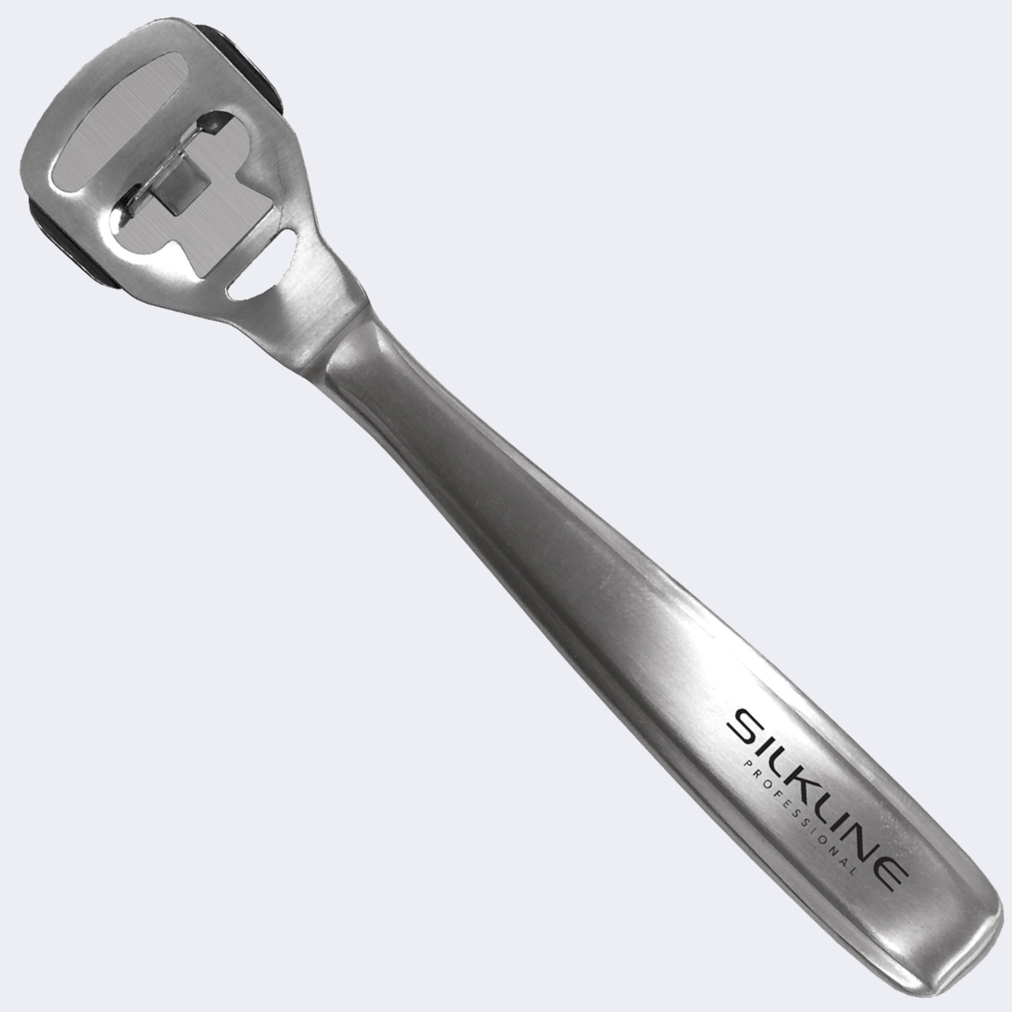 Silkline CALLUS REMOVER WITH FULL STAINLESS STEEL HANDLE