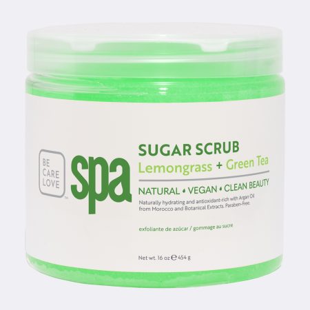 BCL SUGAR SCRUB (16 OZ.) LEMONGRASS + GREEN TEA
