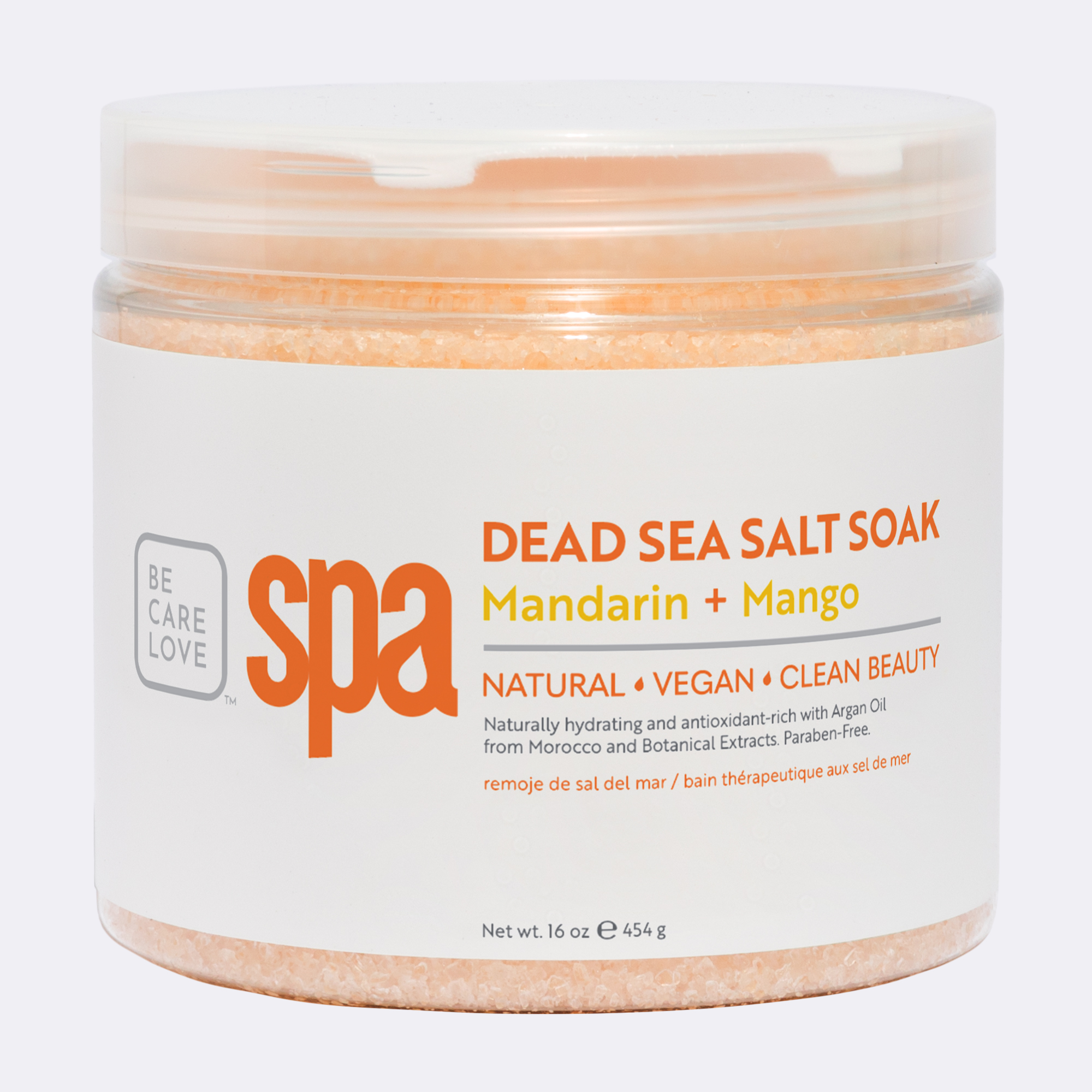 BCL DEAD SEA SALT SOAK (16 OZ.) MANDARIN + MANGO