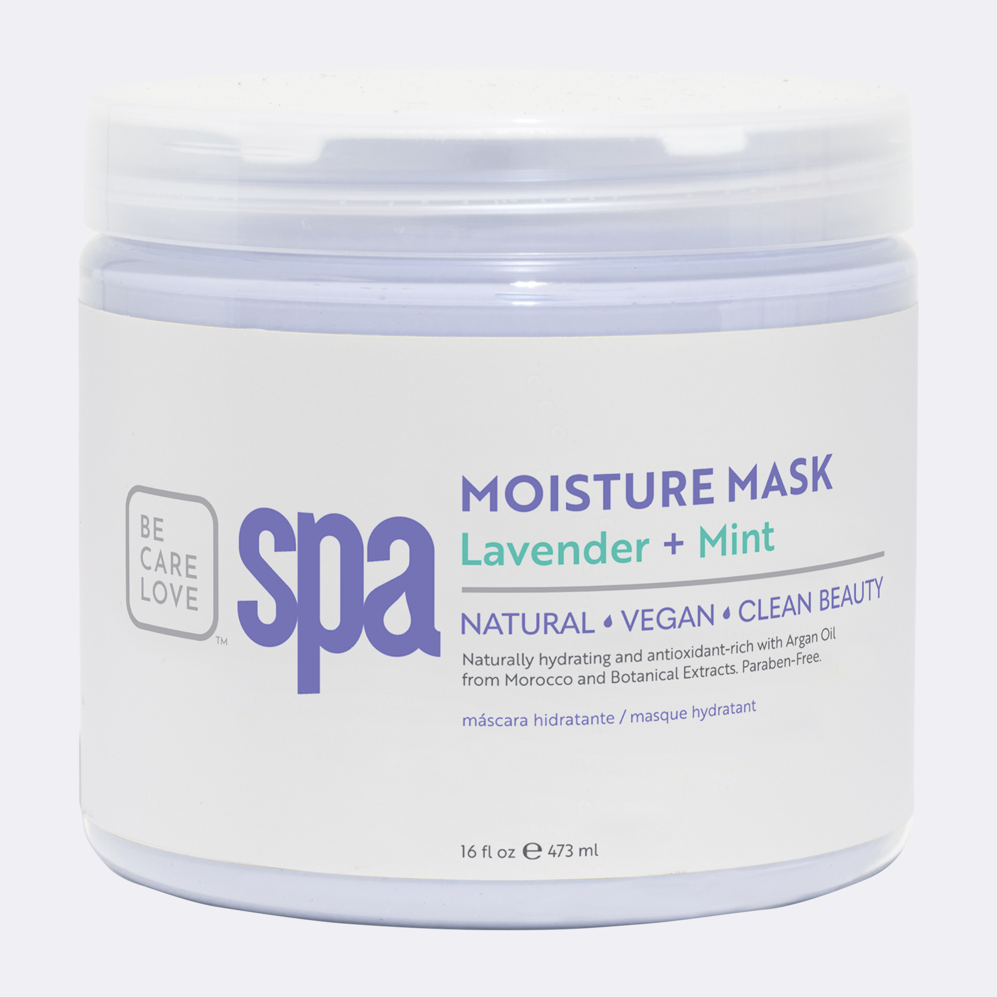 BCL MOISTURE MASK (16 OZ.) LAVENDER + MINT