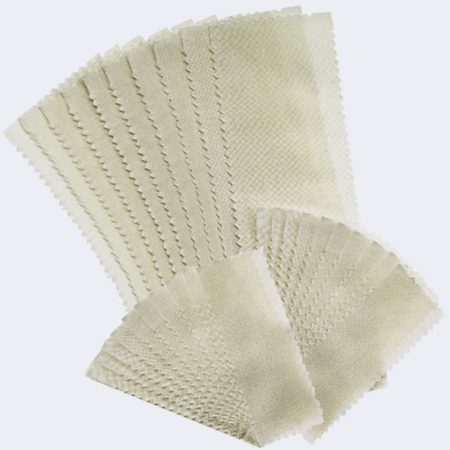 Satin Smooth Muslin Strips Small 100pc