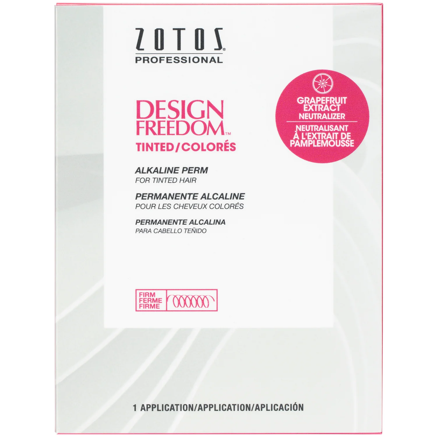 Zotos Design Freedom Alkaline Perm Tinted