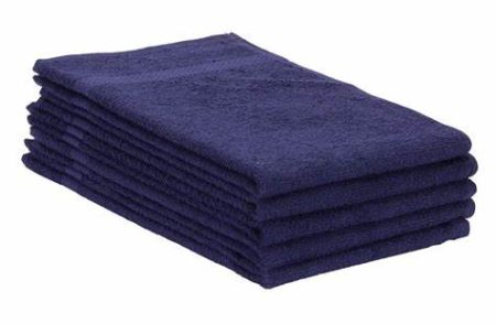 1 (one) Dozen Towels Bleach Proof Blue
