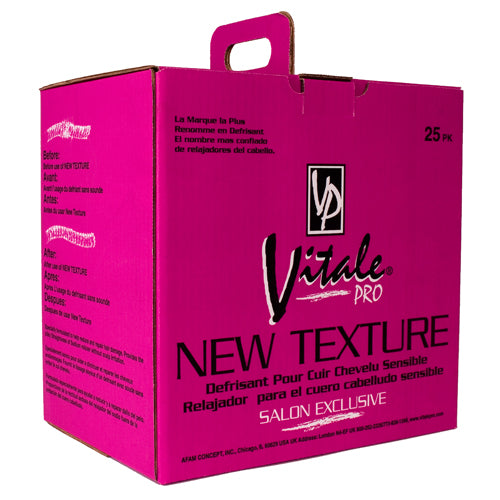 Vitale Pro New Texture Relaxer Kit - 25 pack