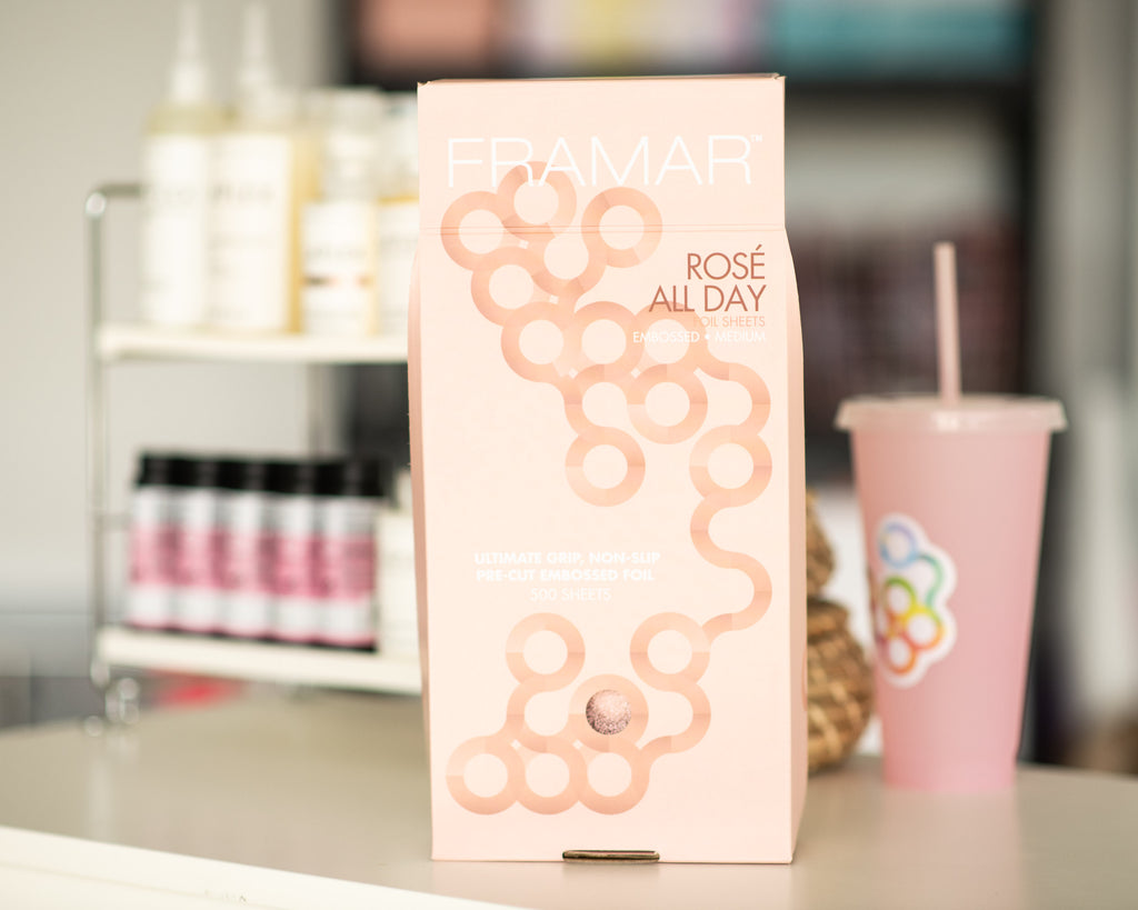 Framar Rose All Day Embossed Pre-Cut Medium 5x12 inch - 500 sheets