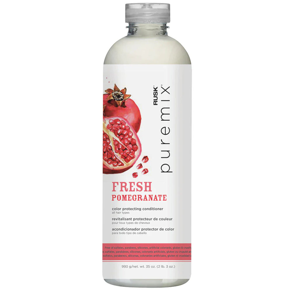 Rusk Puremix Color Protecting Conditioner - Fresh Pomegranate  - 1 L - 35 oz.