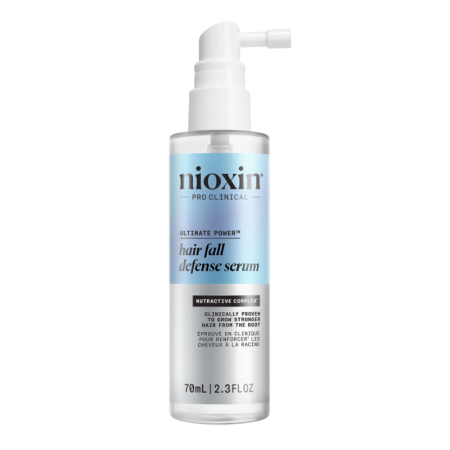 Nioxin Hair fall Defense Serum - Leave-In Scalp Treatment for Thinning Hair - 70mL