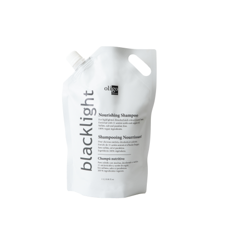 Blacklight Nourishing Shampoo 1 L REFILL Bag- For Highlighted, Bleached & Colour Treated Hair