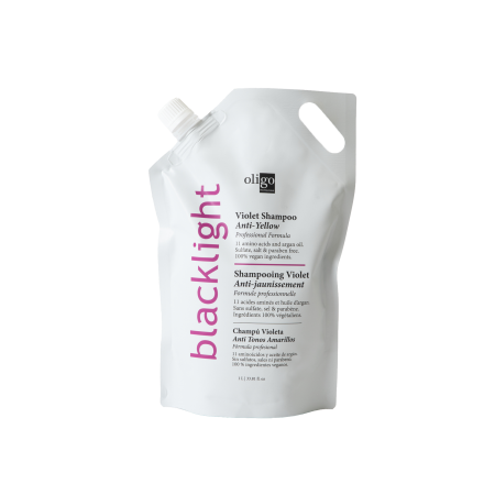Blacklight Anti-Yellow Violet Shampoo - For Blondes - 1 L REFILL Bag