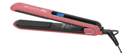 Infashion Professional Flat Iron Hair Straightener - Coral  1" - AET2003-CR