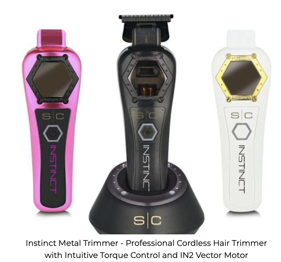 StyleCraft INSTINCT METAL TRIMMER WITH IN2 VECTOR MOTOR - SC410M