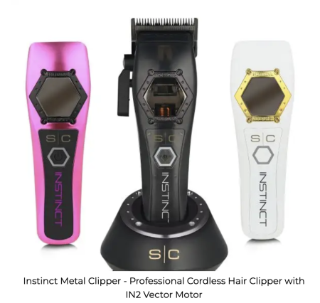 StyleCraft INSTINCT METAL CLIPPER WITH IN2 VECTOR MOTOR - SC611M