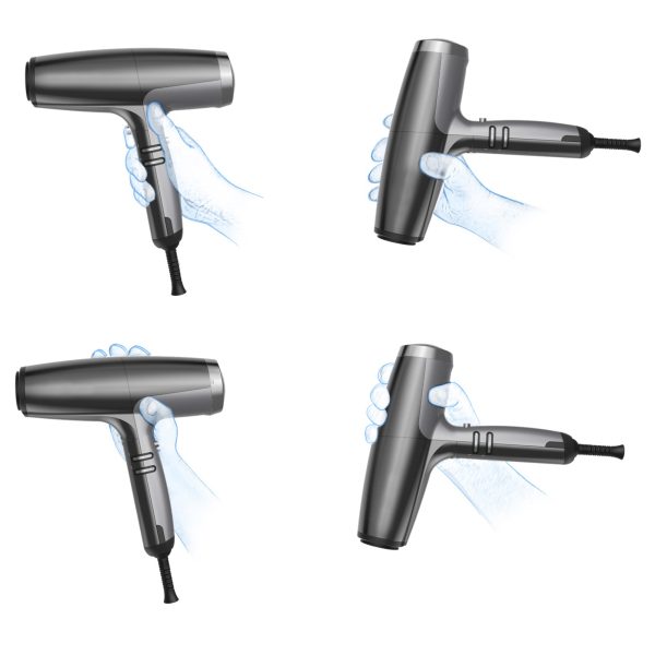 BaBylissPRO Falco PROFESSIONAL IONIC HIGH-PERFORMANCE HAIRDRYER - BAB8550C
