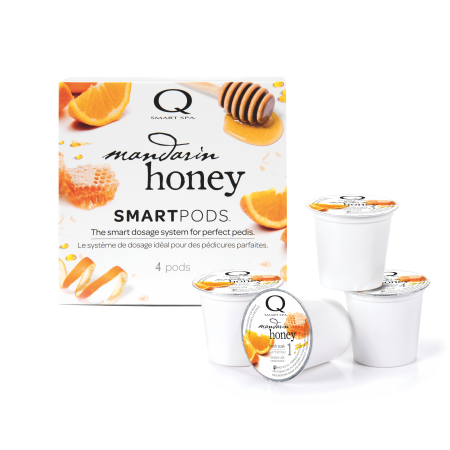 ZOYA SmartPods 4 Step Pedi in a Box - Mandarin Honey