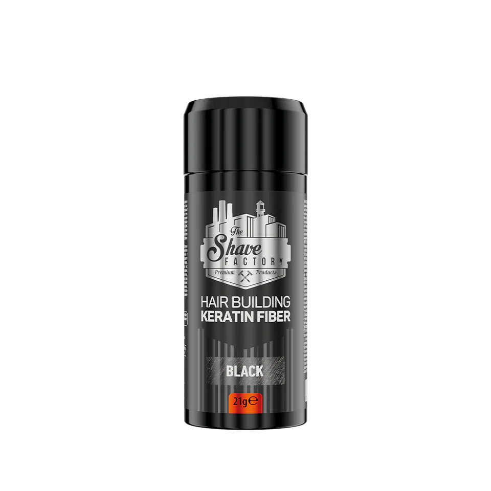 The Shave Factory Hair Building Keratin Fibers 21 g - Available in 4 colors