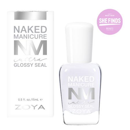 ZOYA Naked Manicure Ultra Glossy Top Coat - 15mL/0.5oz