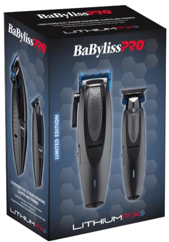BABYLISSPRO LITHIUMFX+ ERGONOMIC CLIPPER & TRIMMER -  PREPACK