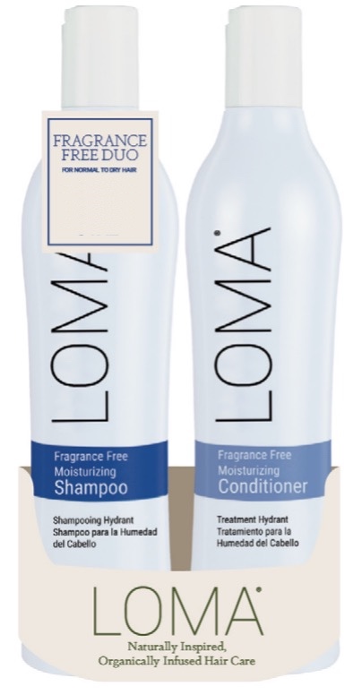 Loma Moisture Shampoo and Treatment 355 mL DUO - FRAGRANCE FREE