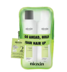 Nioxin System #2 - 300mL DUO - Shampoo + Conditioner - For Natural Hair Progressed Thinning