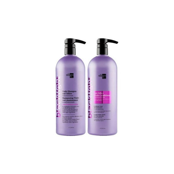 Blacklight Anti Yellow Violet Shampoo and Conditioner 1L Duo