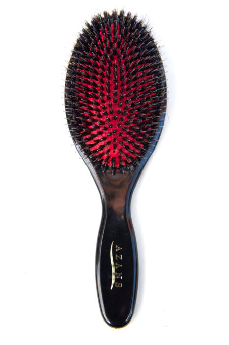 Azans Boar and Nylon Paddle Brush