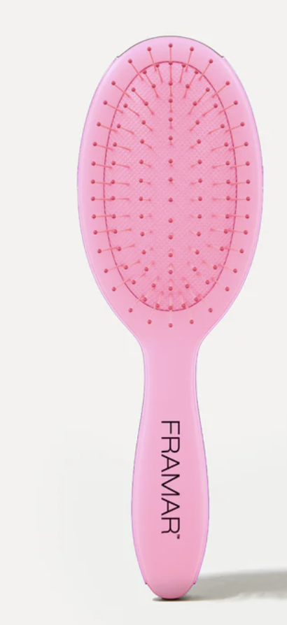 Framar Mini Detangle Brush Pink