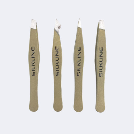 Silkline PROFESSIONAL MINI TWEEZERS SET - METALIX - LIMITED EDITION