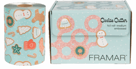 Framar Cookie Cutter Embossed Medium Foil - Holiday Edition