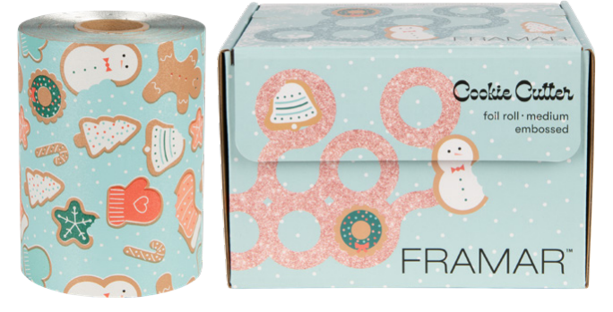 Framar Cookie Cutter Embossed Medium Foil - Holiday Edition